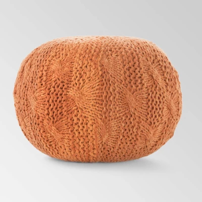 Behring Fabric Weave Pouf - Christopher Knight Home 7 Behring Fabric Weave Pouf - Christopher Knight Home - Image 5