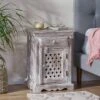 Tijeras Handcrafted Boho Mango Wood Nightstand Distressed White - Christopher Knight Home 2 Tijeras Handcrafted Boho Mango Wood Nightstand Distressed White - Christopher Knight Home -Furniture Haven Sales GUEST 2b0b2086 a6a7 4d5a 9f0d d7fa488eb7a7