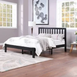 Queen Norgate Modern Farmhouse Platform Bed - Christopher Knight Home