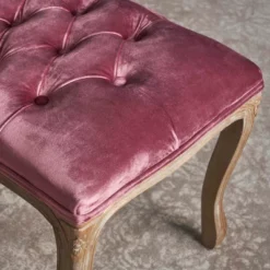 Tassia New Velvet Tufted Bench - Blush - Christopher Knight Home -Furniture Haven Sales GUEST 327f719b c537 4f29 8645 09aa4e876069