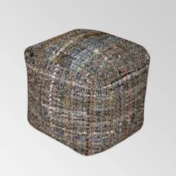 Cadieux Fabric Pouf - Christopher Knight Home -Furniture Haven Sales GUEST 371ac220 986e 4234 9938 fb1c244d5f0a