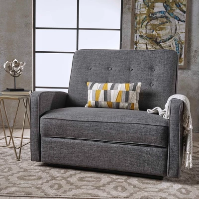 Calliope Buttoned Reclining Loveseat - Christopher Knight Home 3 Calliope Buttoned Reclining Loveseat - Christopher Knight Home