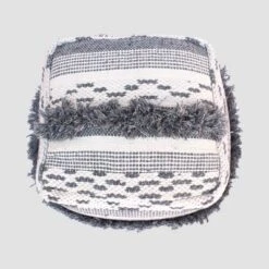 Kipling Contemporary Pouf Ivory - Christopher Knight Home -Furniture Haven Sales GUEST 45f65f11 2602 47a9 a18b 5486c19e8acb