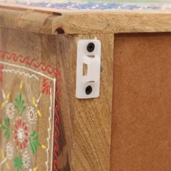 Ailey Handcrafted Boho Mango Wood 3 Drawer Nightstand Natural - Christopher Knight Home -Furniture Haven Sales GUEST 48e2c173 2250 4977 89a8 59a07e607dd9