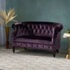 Milani Scroll Arm Loveseat - Christopher Knight Home -Furniture Haven Sales GUEST 4cb95045 d56b 4841 90f4 6820436b7962