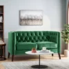 Holasek Contemporary Velvet Upholstered Tufted Loveseat - Christopher Knight Home -Furniture Haven Sales GUEST 4e71d301 6739 459e aeb1 2caa0cc328ca