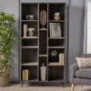 77" Imogen Modern Two-Toned Bookshelf Gray Oak - Christopher Knight Home -Furniture Haven Sales GUEST 583567b7 7973 4756 a9c5 a602efd77f50
