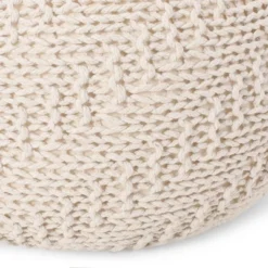 Barwick Modern Knitted Round Pouf Ivory - Christopher Knight Home 12 Barwick Modern Knitted Round Pouf Ivory - Christopher Knight Home -Furniture Haven Sales GUEST 5a11b0c8 5390 44cb a144 e37c95856665