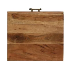 Set Of 2 Terrell Handcrafted Boho Acacia Wood 3 Drawer Nightstands Dark Natural - Christopher Knight Home -Furniture Haven Sales GUEST 5b2eb520 f926 4c68 af92 b3f533c21e43