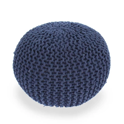 Moro Handcrafted Modern Cotton Pouf - Christopher Knight Home 14 Moro Handcrafted Modern Cotton Pouf - Christopher Knight Home - Image 12