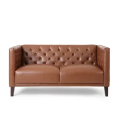 Rockney Contemporary Upholstered Tufted Loveseat - Christopher Knight Home -Furniture Haven Sales GUEST 662899e3 a539 4e2d adce a17a98a66d76