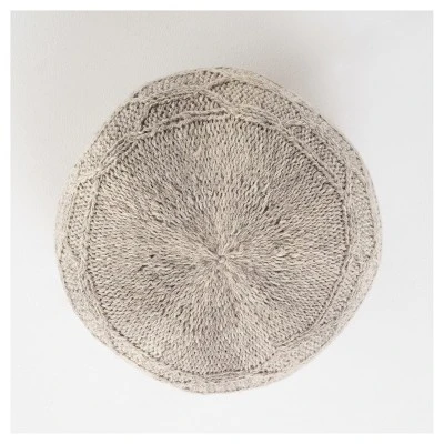 Malibu Moroccan Inspired Pouf Ottoman - Christopher Knight Home 2 Malibu Moroccan Inspired Pouf Ottoman - Christopher Knight Home