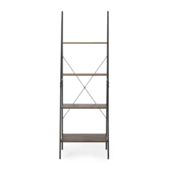 71.5" Newnan Modern Industrial 4 Shelf Etagere Ladder Bookcase - Christopher Knight Home -Furniture Haven Sales GUEST 6cb32b39 b50d 4e71 8945 8238d0b79c66