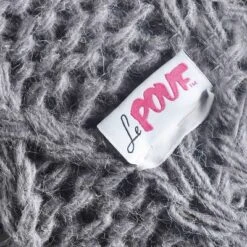 Mccardell Handcrafted Boho Fabric Pouf Charcoal - Christopher Knight Home -Furniture Haven Sales GUEST 7ae895a4 2c8a 4168 8f0b 0fc1d6ba9a64