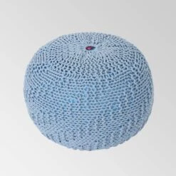 Alwes Knitted Pouf - Christopher Knight Home -Furniture Haven Sales GUEST 7bcf253d c58f 4094 ae7b 3b2c7cb3414b