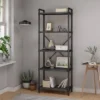 71" Driscoe Industrial 5 Shelf Firwood Bookcase Gray/Pewter - Christopher Knight Home -Furniture Haven Sales GUEST 7f85be10 7013 4c68 856f 85c155edb37a
