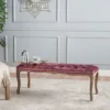 Tassia New Velvet Tufted Bench - Blush - Christopher Knight Home -Furniture Haven Sales GUEST 81a52fea 8bc2 40b5 8027 9a6a0831ac2b