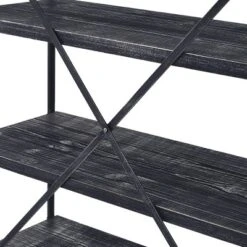 68" Farrells Industrial 5 Shelf Bookcase Gray - Christopher Knight Home -Furniture Haven Sales GUEST 822582aa 36a5 4cf3 9eb0 dea0d7f7c6bc