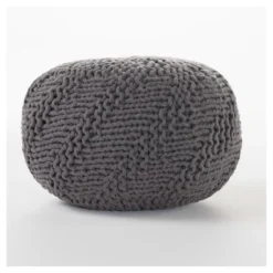 Hazel Pouf Ottoman - Christopher Knight Home -Furniture Haven Sales GUEST 86ef6e7e 86db 41de a683 d9c20dc0c1c8