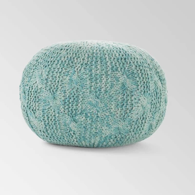 Behring Fabric Weave Pouf - Christopher Knight Home 6 Behring Fabric Weave Pouf - Christopher Knight Home - Image 4
