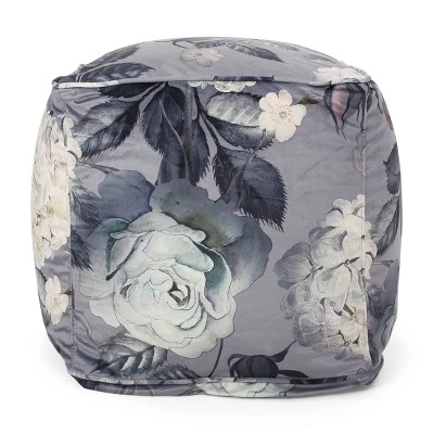 Reigle Traditional Medium Fabric Cube Pouf - Christopher Knight Home 13 Reigle Traditional Medium Fabric Cube Pouf - Christopher Knight Home - Image 11