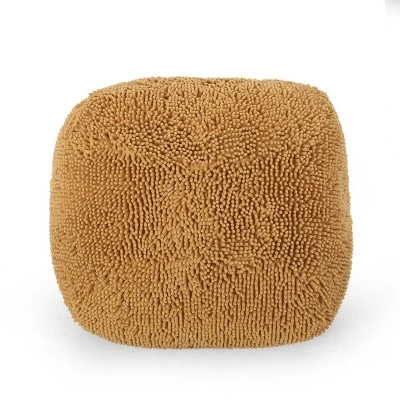 Moloney Modern Microfiber Chenille Round Pouf - Christopher Knight Home 13 Moloney Modern Microfiber Chenille Round Pouf - Christopher Knight Home - Image 11