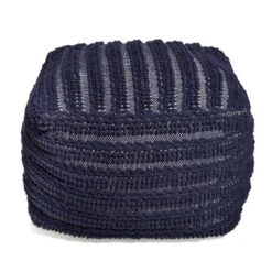 Square Brady Boho Handcrafted Large Fabric Pouf - Christopher Knight Home -Furniture Haven Sales GUEST 92d17c64 7f07 4050 9526 943c63f288cf