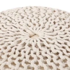 Barwick Modern Knitted Round Pouf Ivory - Christopher Knight Home 11 Barwick Modern Knitted Round Pouf Ivory - Christopher Knight Home -Furniture Haven Sales GUEST 99c6cb6b 224c 489f 871a 770a9f6c8e67