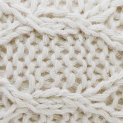 Morven Handmade Boho Fabric Pouf Cream - Christopher Knight Home 7 Morven Handmade Boho Fabric Pouf Cream - Christopher Knight Home - Image 5