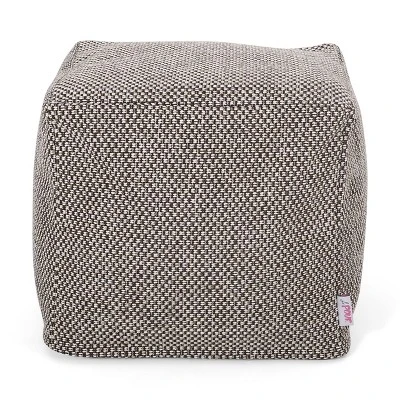 Camrose Contemporary Fabric Pouf - Christopher Knight Home 4 Camrose Contemporary Fabric Pouf - Christopher Knight Home - Image 2