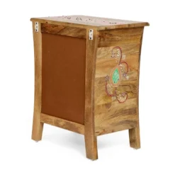 Fullen Handcrafted Boho 2 Drawer Mango Wood Nightstand Natural - Christopher Knight Home -Furniture Haven Sales GUEST ad0b22c6 5678 43a3 92c7 bc6f1895fa3c