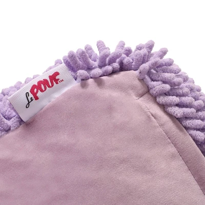 Moloney Modern Microfiber Chenille Round Pouf - Christopher Knight Home 4 Moloney Modern Microfiber Chenille Round Pouf - Christopher Knight Home - Image 2