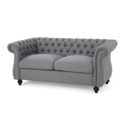 Somerville Traditional Chesterfield Loveseat - Christopher Knight Home -Furniture Haven Sales GUEST b2b21039 7c61 4a02 b57b 1a337cc33b73