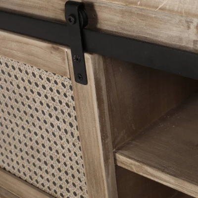 Niemi Rustic Storage Bench With Cushion Beige/ Natural/Black - Christopher Knight Home 9 Niemi Rustic Storage Bench With Cushion Beige/ Natural/Black - Christopher Knight Home - Image 7