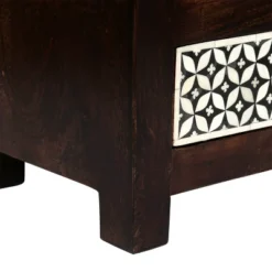 Benewah Handcrafted Boho 3 Drawer Mango Wood Nightstand Dark Walnut/Black/White - Christopher Knight Home 16 Benewah Handcrafted Boho 3 Drawer Mango Wood Nightstand Dark Walnut/Black/White - Christopher Knight Home -Furniture Haven Sales GUEST bb474d58 6c32 48b6 88ec c398b638ecde