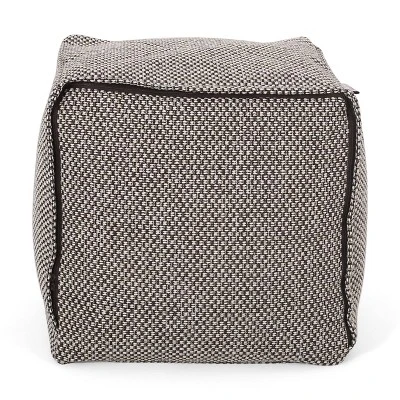 Camrose Contemporary Fabric Pouf - Christopher Knight Home 5 Camrose Contemporary Fabric Pouf - Christopher Knight Home - Image 3