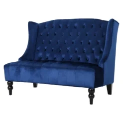 Leora Winged Loveseat - Christopher Knight Home -Furniture Haven Sales GUEST c967157d 22eb 4b3e 8d45 ad4e551bb823