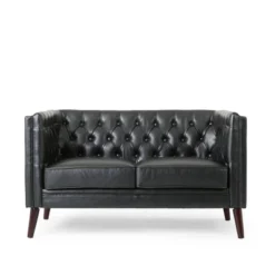 Holasek Contemporary Upholstered Tufted Loveseat - Christopher Knight Home 20 Holasek Contemporary Upholstered Tufted Loveseat - Christopher Knight Home -Furniture Haven Sales GUEST d492a292 8793 4440 ad08 ec1db6241df3
