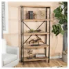 Perth 68.5" 5-Shelf Industrial Bookcase Antique - Christopher Knight Home -Furniture Haven Sales GUEST dbc776d7 d476 427e b676 6a5293721127