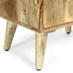 Lytle Boho Handcrafted Mango Wood Nightstand With Storage Natural - Christopher Knight Home -Furniture Haven Sales GUEST df050bd1 6b9a 4bee 9091 7712275f4ce8