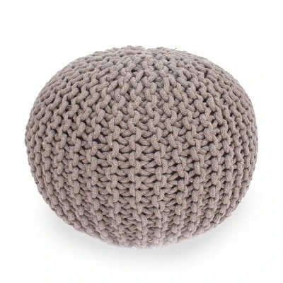 Moro Handcrafted Modern Cotton Pouf - Christopher Knight Home 13 Moro Handcrafted Modern Cotton Pouf - Christopher Knight Home - Image 11