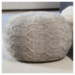 Malibu Moroccan Inspired Pouf Ottoman - Christopher Knight Home 8 Malibu Moroccan Inspired Pouf Ottoman - Christopher Knight Home -Furniture Haven Sales GUEST e8e3cd00 6ea1 4061 8a16 854420d1ea16