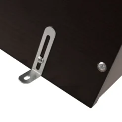 71" Sparks Modern Geometric High Shelf Bookcase Dark Gray - Christopher Knight Home -Furniture Haven Sales GUEST ea5a8168 d824 4786 ab4a 6768e5eb6571