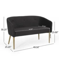 Brayer Modern Glam Tufted Velvet Loveseat - Christopher Knight Home 18 Brayer Modern Glam Tufted Velvet Loveseat - Christopher Knight Home -Furniture Haven Sales GUEST ec82a5be 216b 4343 8b58 cd82cf387a08