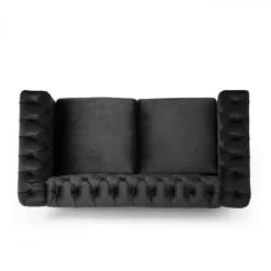 Brinkhaven Modern Glam Tufted Velvet Loveseat With Nailhead Trim - Christopher Knight Home 15 Brinkhaven Modern Glam Tufted Velvet Loveseat With Nailhead Trim - Christopher Knight Home -Furniture Haven Sales GUEST eca0083e 5ef9 4c65 8bae c89aa70087b7