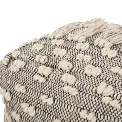 Hawley Handcrafted Boho Fabric Cube Pouf With Tassels Ivory - Christopher Knight Home 17 Hawley Handcrafted Boho Fabric Cube Pouf With Tassels Ivory - Christopher Knight Home -Furniture Haven Sales GUEST f046cf8e 90f4 4633 8dc0 95d1dc1910a5