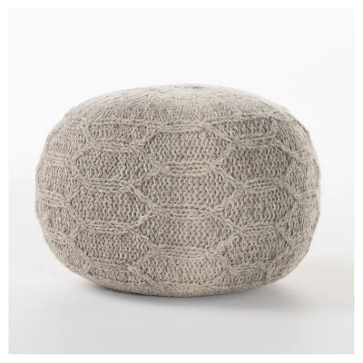 Malibu Moroccan Inspired Pouf Ottoman - Christopher Knight Home 5 Malibu Moroccan Inspired Pouf Ottoman - Christopher Knight Home - Image 4