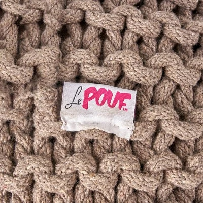 Moro Handcrafted Modern Cotton Pouf - Christopher Knight Home 9 Moro Handcrafted Modern Cotton Pouf - Christopher Knight Home - Image 7