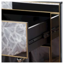 Lenorr Mirrored End Table - Gold - Christopher Knight Home -Furniture Haven Sales GUEST fd006920 6bdb 4d85 bee4 fd174915bec1